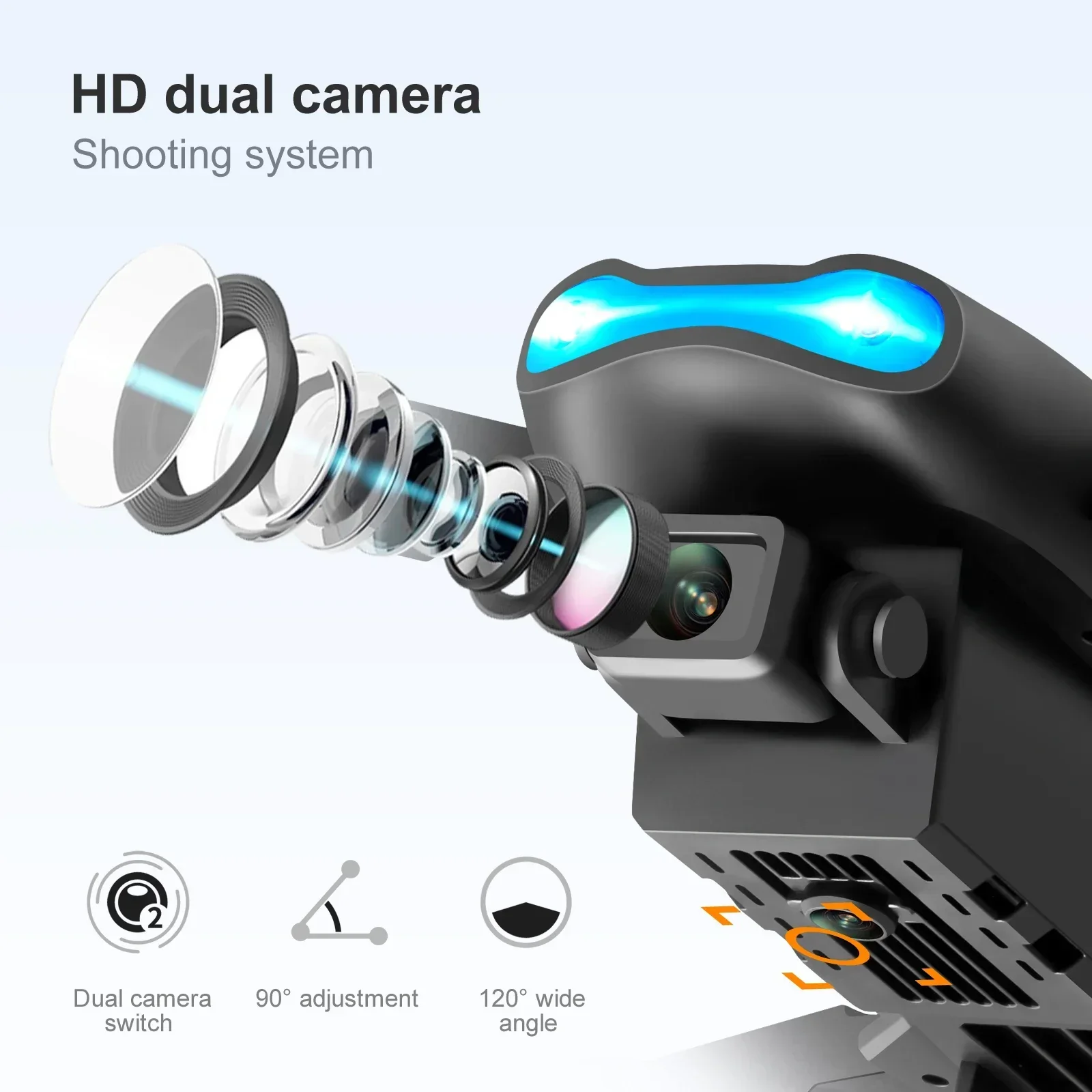 New E99 Pro HD 4K Drone Dual C - Rc Helicopter Electric ulasan dan harga