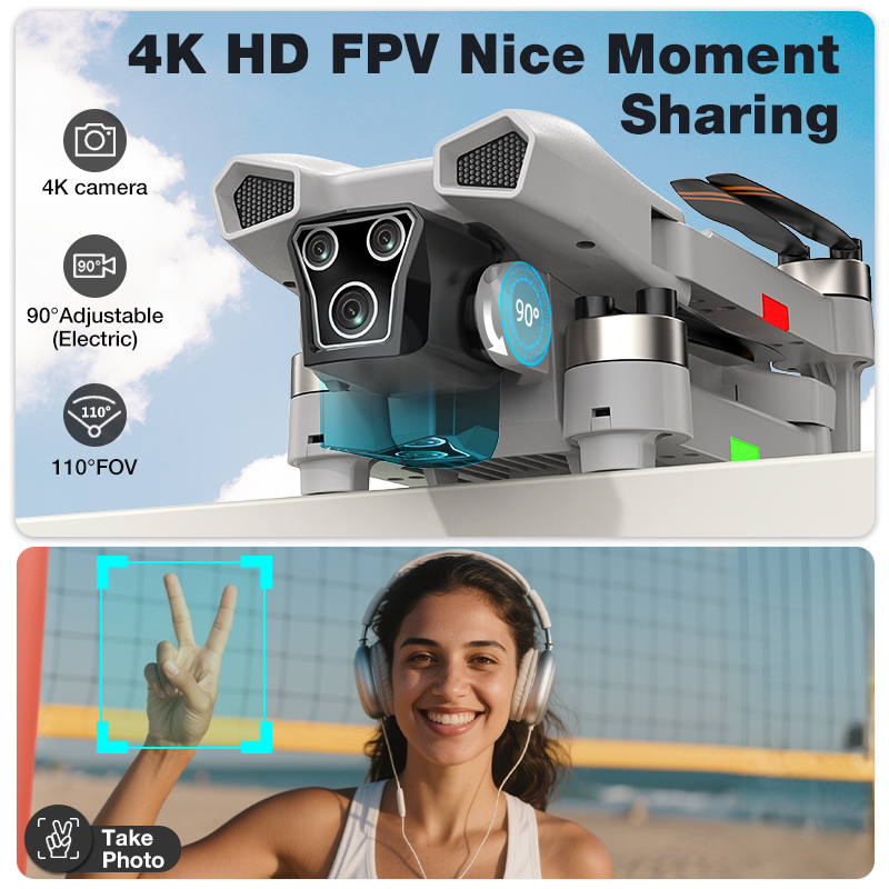 NEW Hot L017 Pro Drone Brushle - Rc Helicopter Electric ulasan dan harga